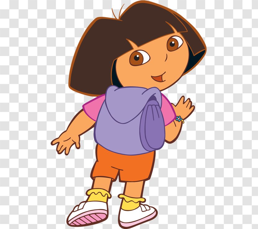 City Cartoon - Transparent Dora - Pleased Child Transparent PNG