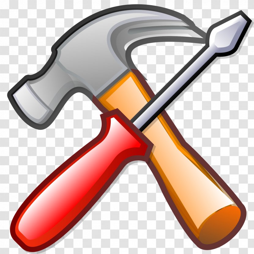 Nuvola Hammer Icon Design - Gnome Transparent PNG