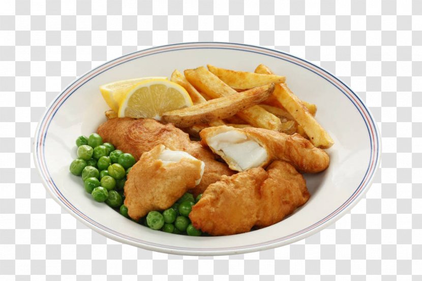Fish And Chips British Cuisine French Fries English Fried - Food Transparent PNG