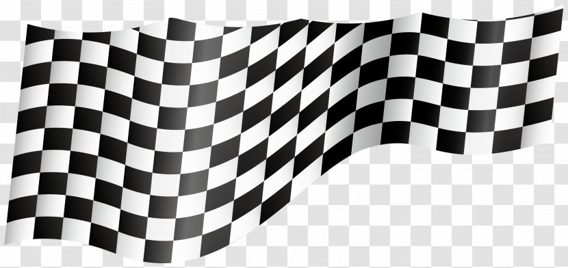 Draughts Chess Check Black And White - Flag Vector Transparent PNG