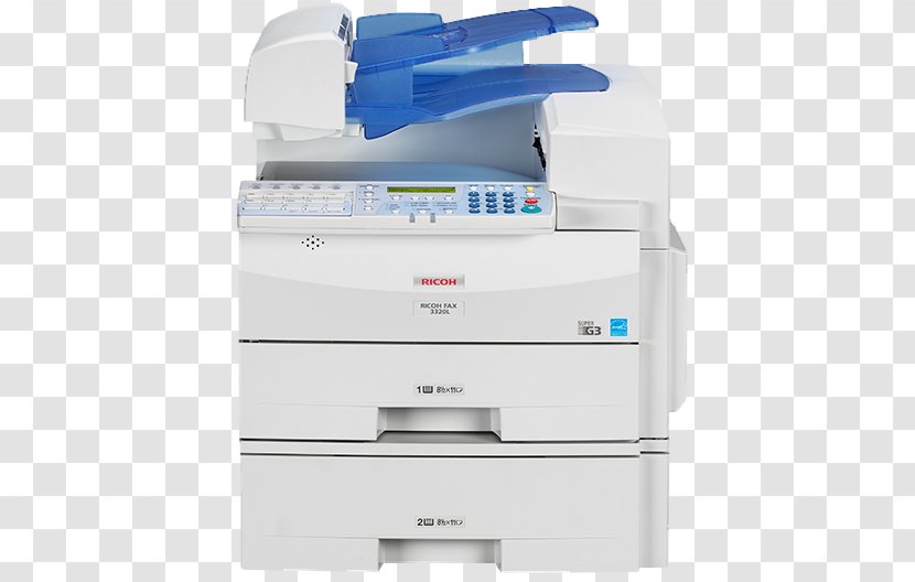 Paper Ricoh Fax Printer Photocopier - Corporate Identity Kit Transparent PNG