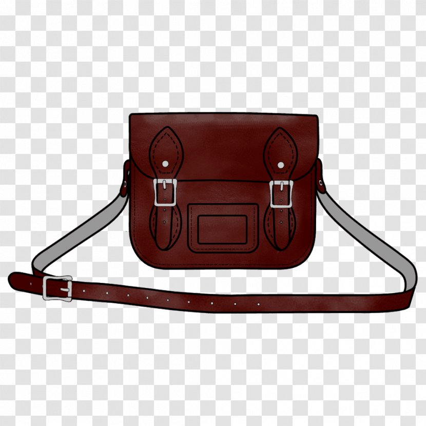 Handbag Leather Messenger Bags Strap - Red - Bag Transparent PNG