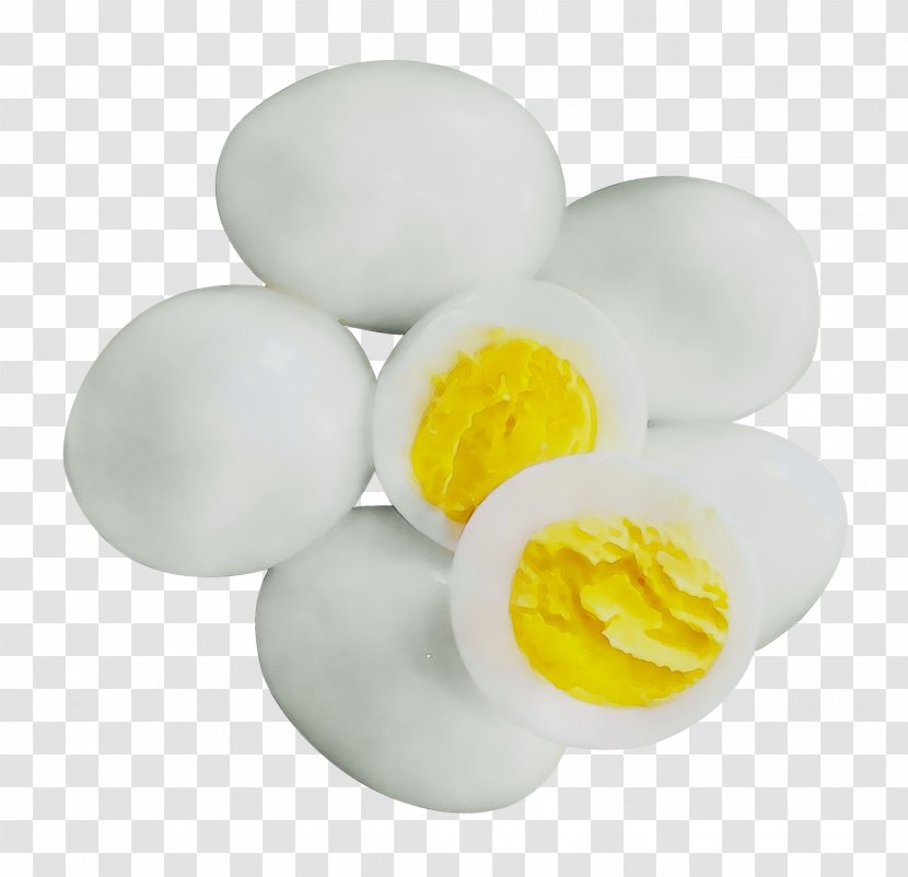 Egg White Boiled Product Design - Dish - Yellow Transparent PNG