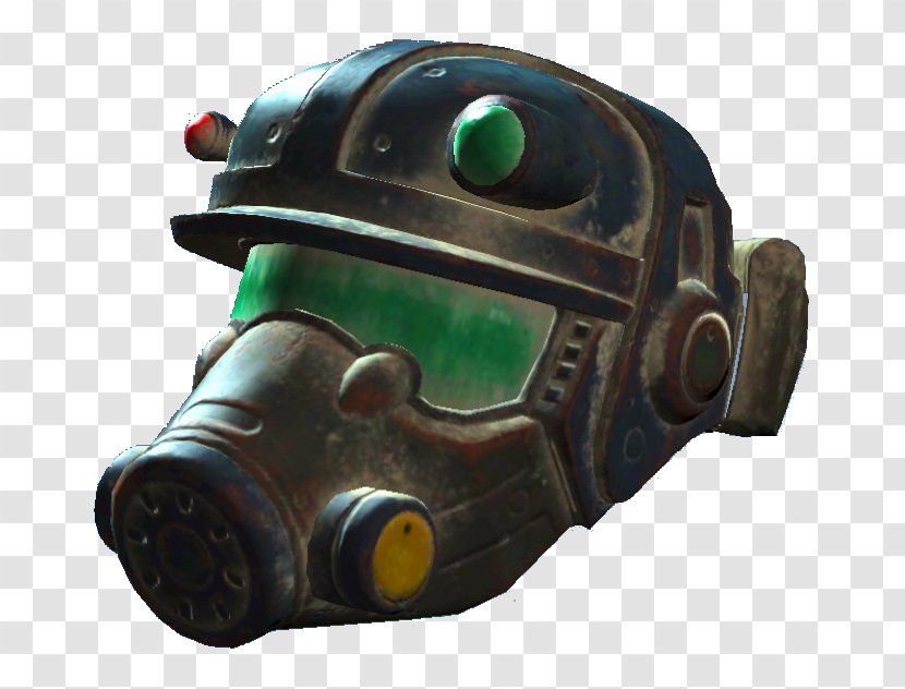 Fallout 4 3 Helmet Armour - Machine Transparent PNG