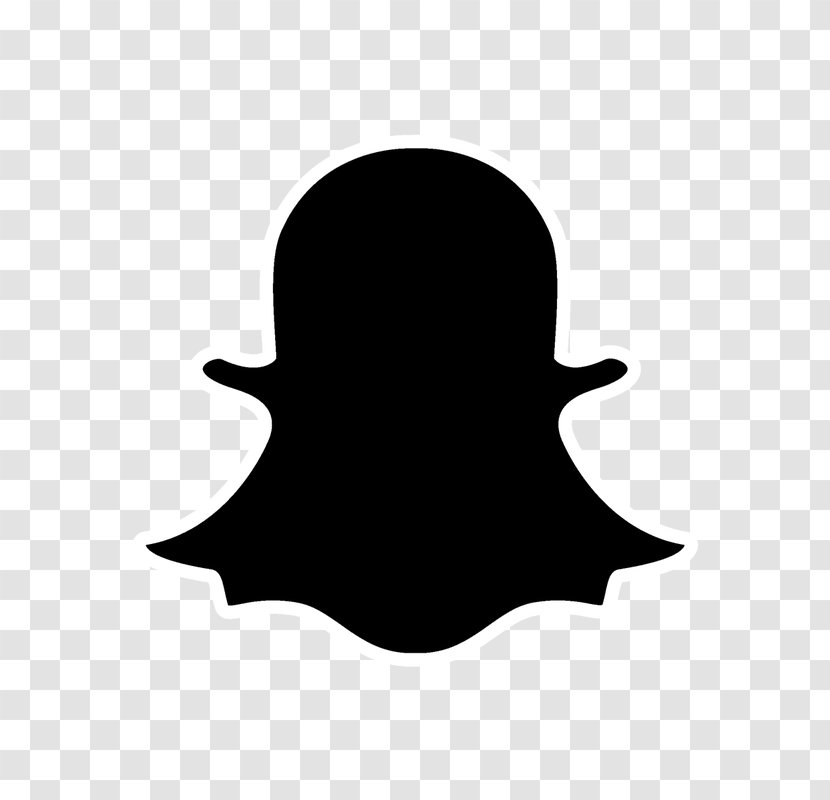 Social Media Snapchat Clip Art Snap Inc. - Black Transparent PNG