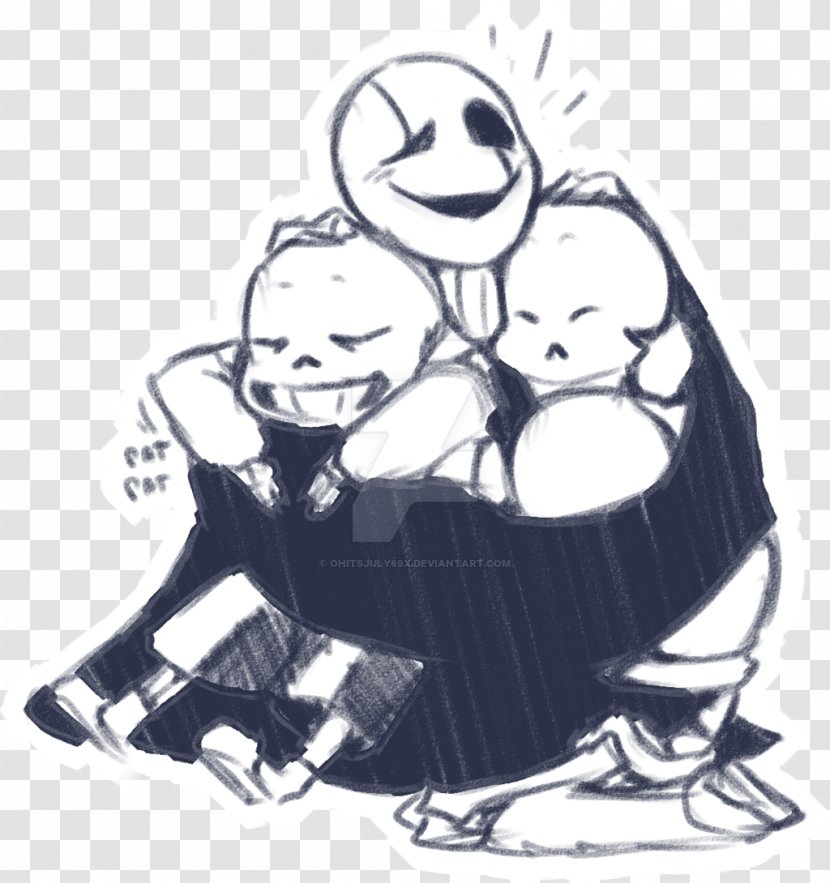 Undertale Goopy Father Papyrus Hug - Frame - Love Transparent PNG