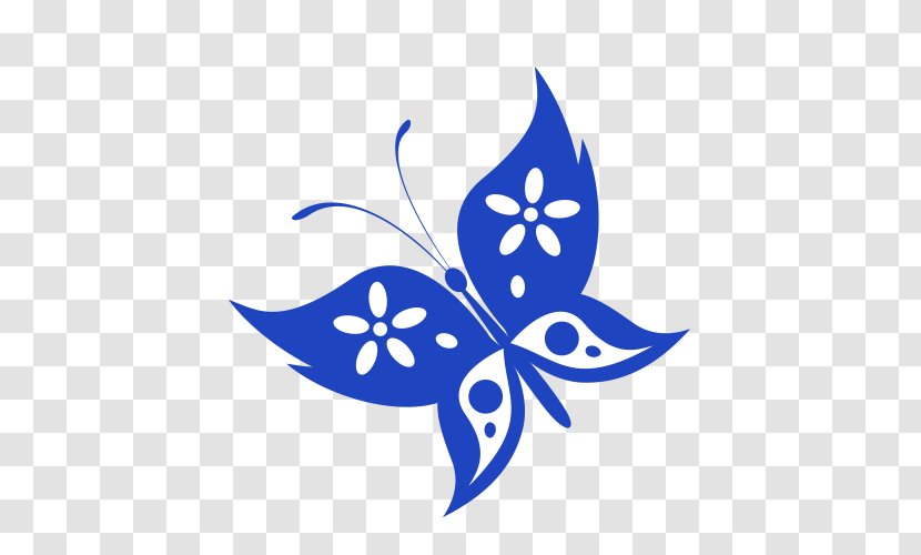 Clip Art - Blue - Butterfly Transparent PNG