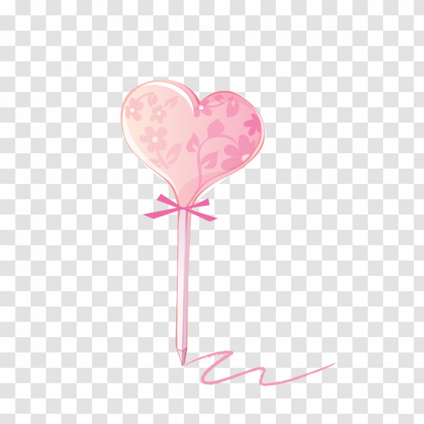 Heart - Love Pink Pencil Pattern Transparent PNG