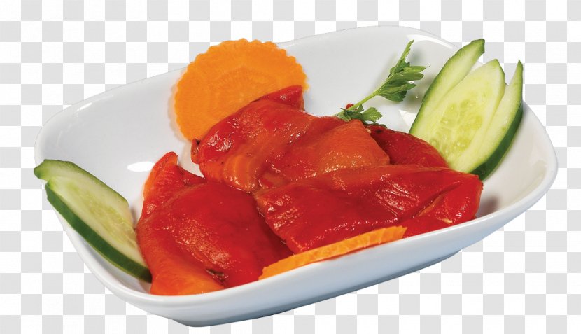 Sashimi Smoked Salmon Vegetarian Cuisine Recipe - Food - Vegetable Transparent PNG