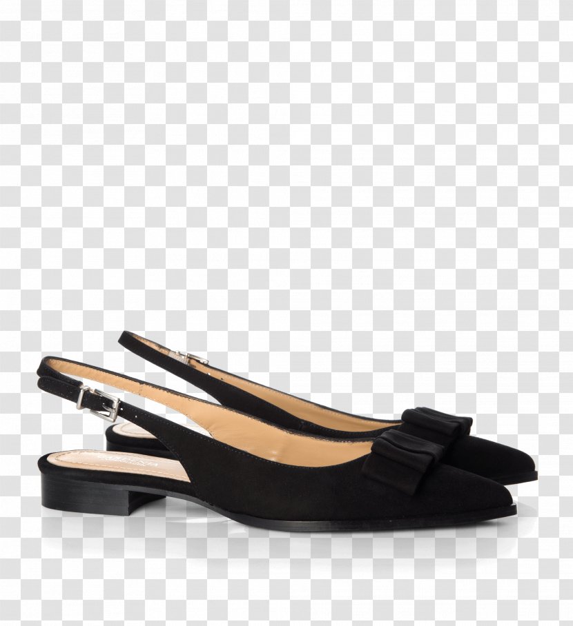 Suede Sandal Shoe Ballet Flat Wedge - Footwear Transparent PNG