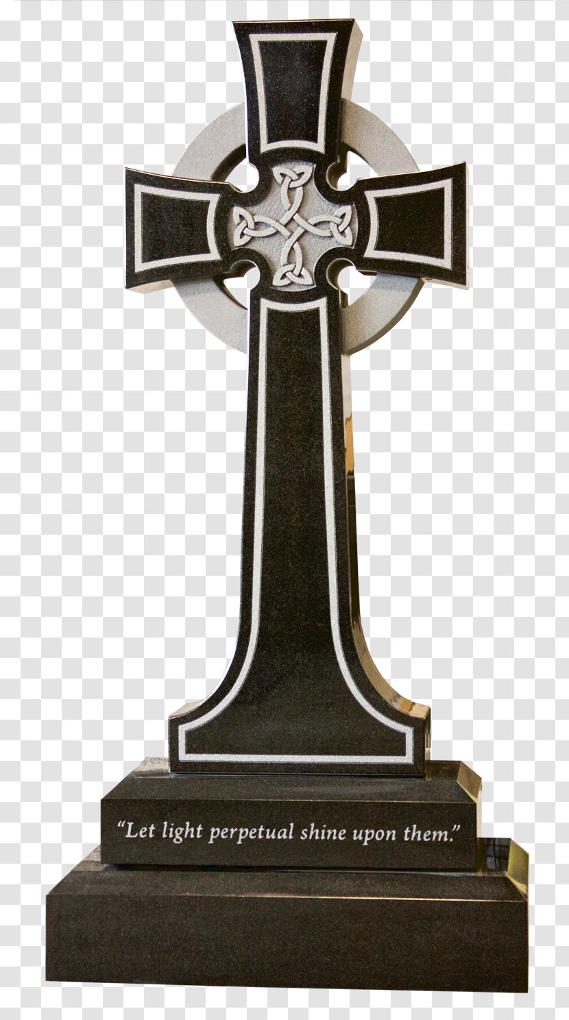 Chilson Celtic Cross Memorial Headstone - Celts Transparent PNG