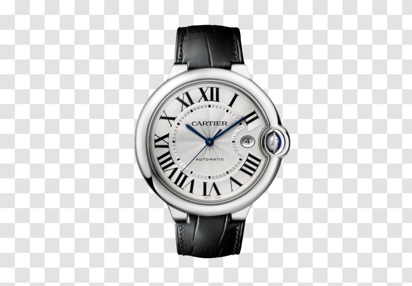 Cartier Tank Automatic Watch Jewellery - Black Mechanical Male Table Transparent PNG