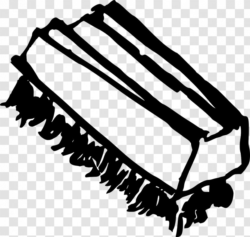 Brush Black And White Clip Art - Painting Transparent PNG