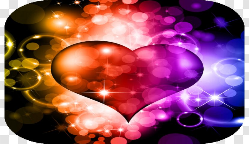 Desktop Wallpaper Romantic Love Live Image Romance - Watercolor - Heart Transparent PNG
