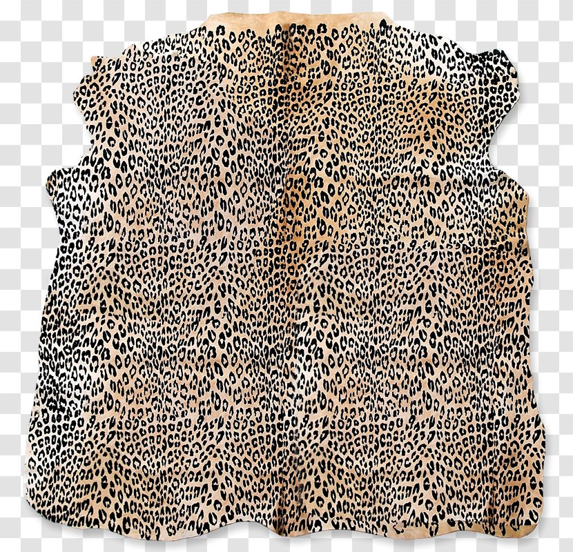 Fur Hide Leopard Cat Pattern - Cow Skin Transparent PNG