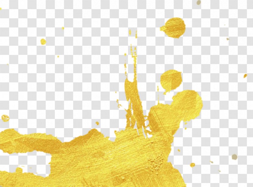 Orange Juice Gold Graphic Design - Creative Transparent PNG