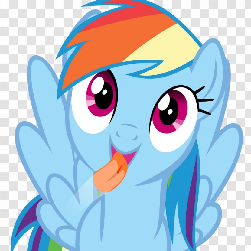 Rainbow Dash Pony Wiki - Silhouette Transparent PNG