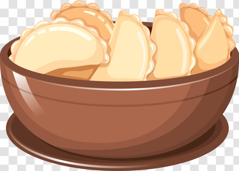 Clip Art Dumpling Vector Graphics Pierogi - Solstice Cartoon Eating Dumplings Transparent PNG