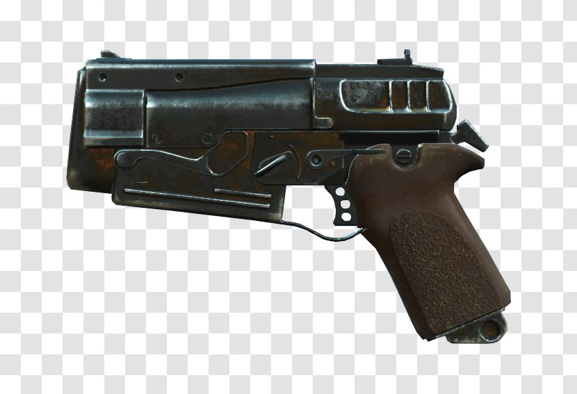 Fallout 4 Fallout: New Vegas 10mm Auto Firearm Weapon - Watercolor Transparent PNG