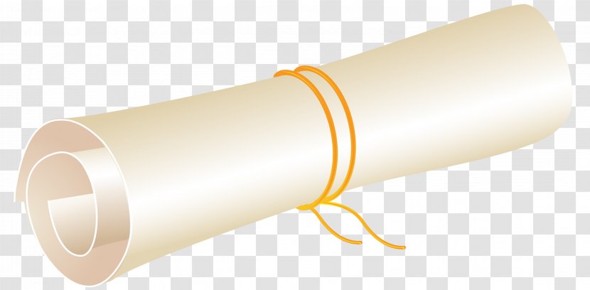 Product Cylinder Design - White Scrolled Paper Clipart Image Transparent PNG