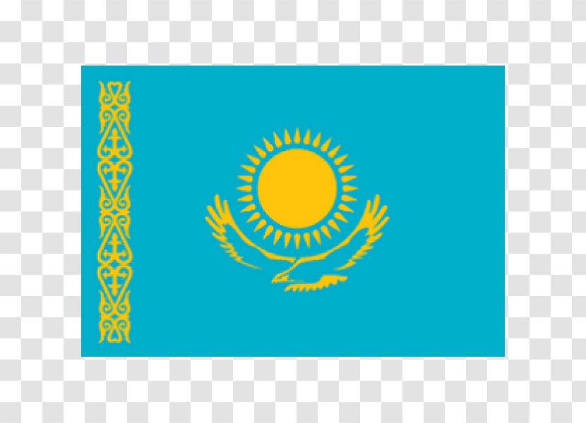 Flag Of Kazakhstan National Vector Graphics - Yellow Transparent PNG