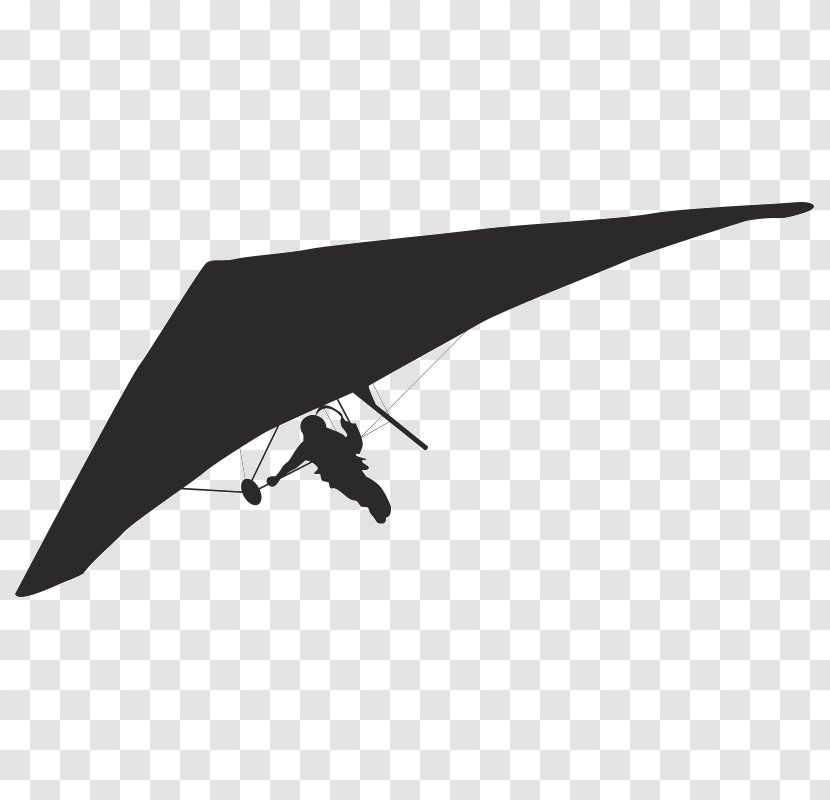 Silhouette Vector Graphics Image Drawing - Airplane Transparent PNG