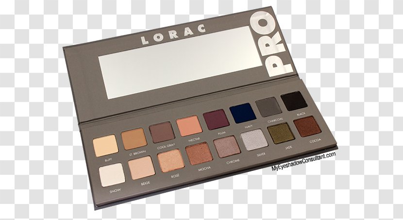 Eye Shadow LORAC PRO Palette 2 Primer Cosmetics - Silhouette - Makeup Transparent PNG