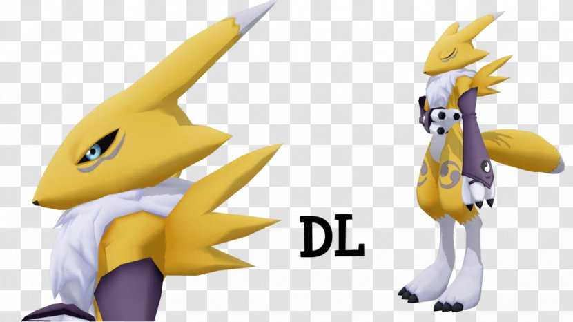 Renamon Lista De Digimons Leomon Model - Vertebrate - Digimon Transparent PNG