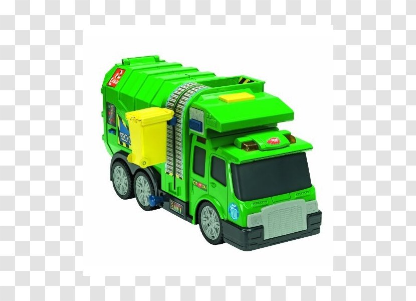 Motor Vehicle Dickie Toys Air Pump Garbage Truck - Machine - Loading Transparent PNG
