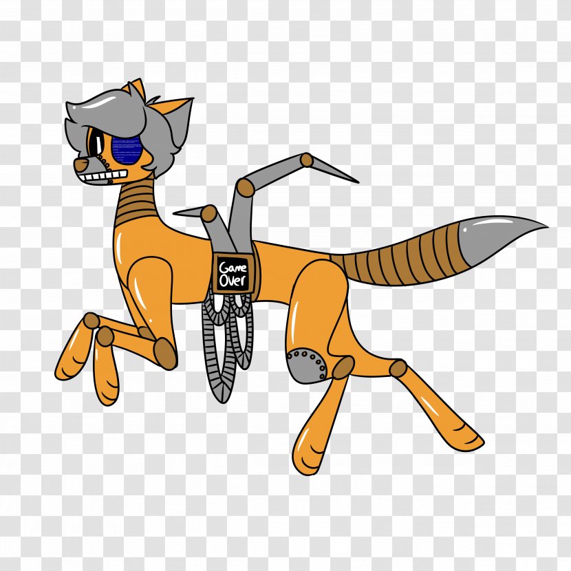 Horse Insect Dog Yellow Technology - Tail Animation Transparent PNG