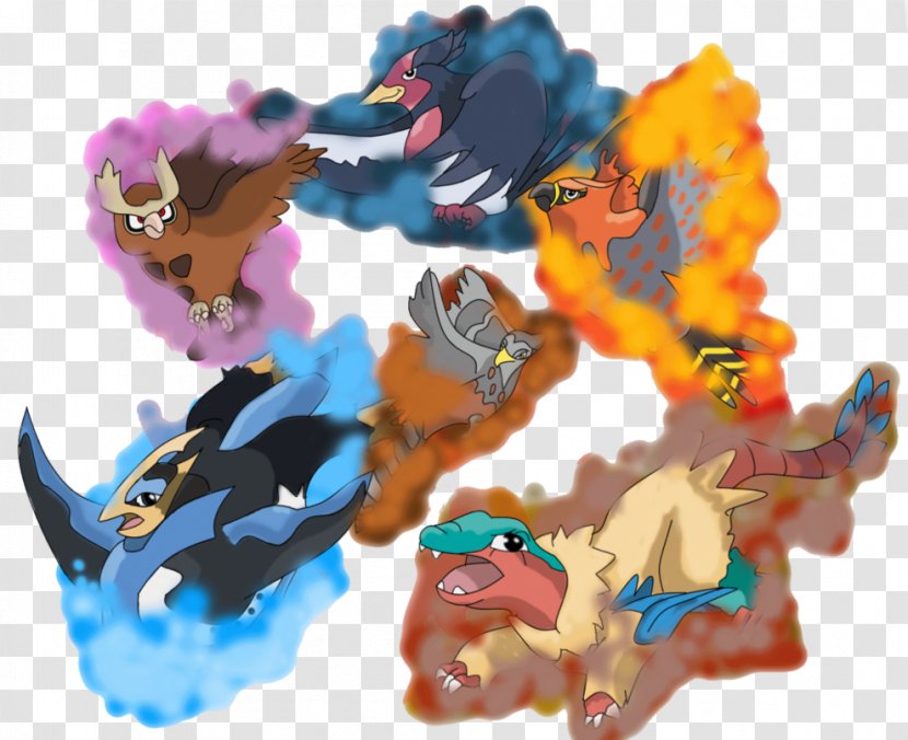 Pokémon X And Y HeartGold SoulSilver Bird Drawing - Art - Cna Transparent PNG