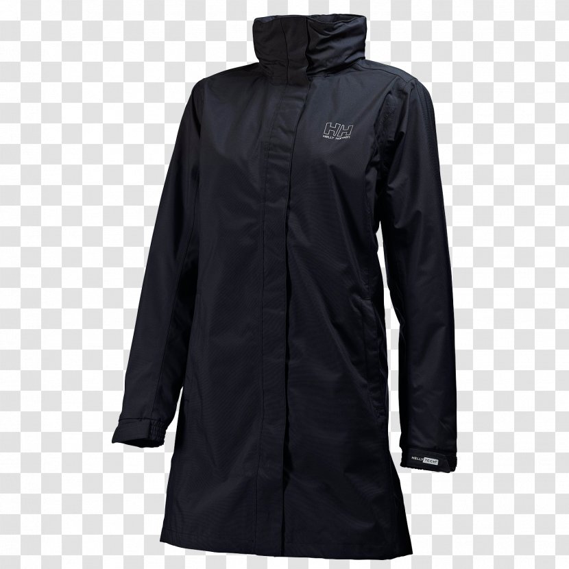 Jacket Hoodie Raincoat Overcoat Clothing - Top - Helly Hansen Transparent PNG
