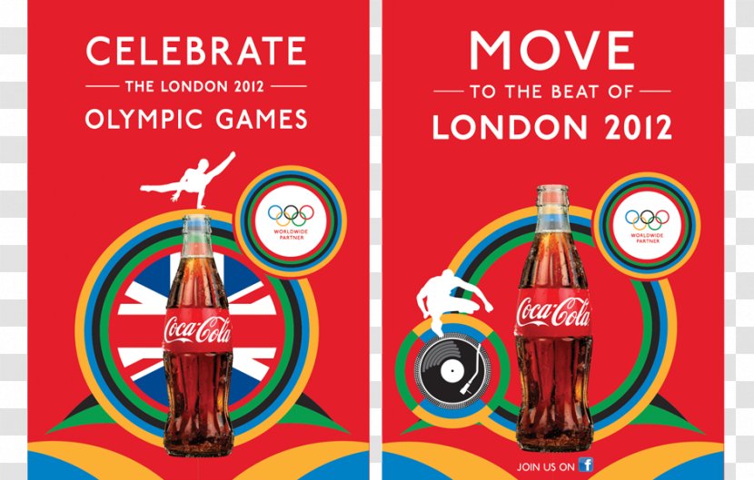 2012 Summer Olympics Coca-Cola Olympic Games - Coca - Cola Transparent PNG