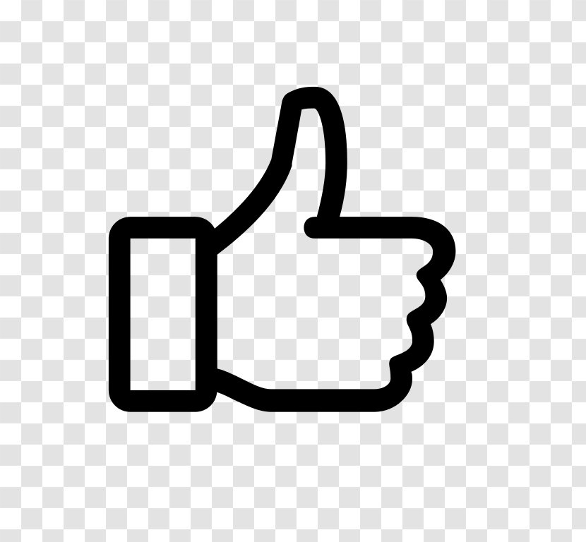 Thumb Signal - Facebook Like Button - Icon Transparent PNG