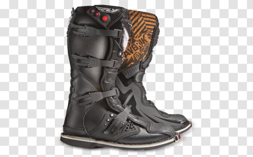 Motorcycle Boot Fox Racing Motocross - Shoe - Riding Boots Transparent PNG
