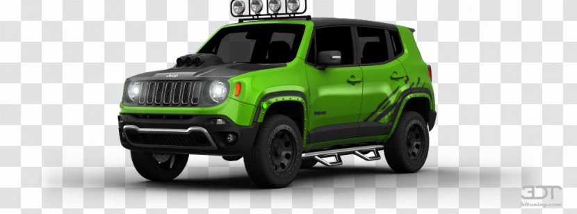 Tire 2015 Jeep Renegade Sport Utility Vehicle Car - Automotive Transparent PNG