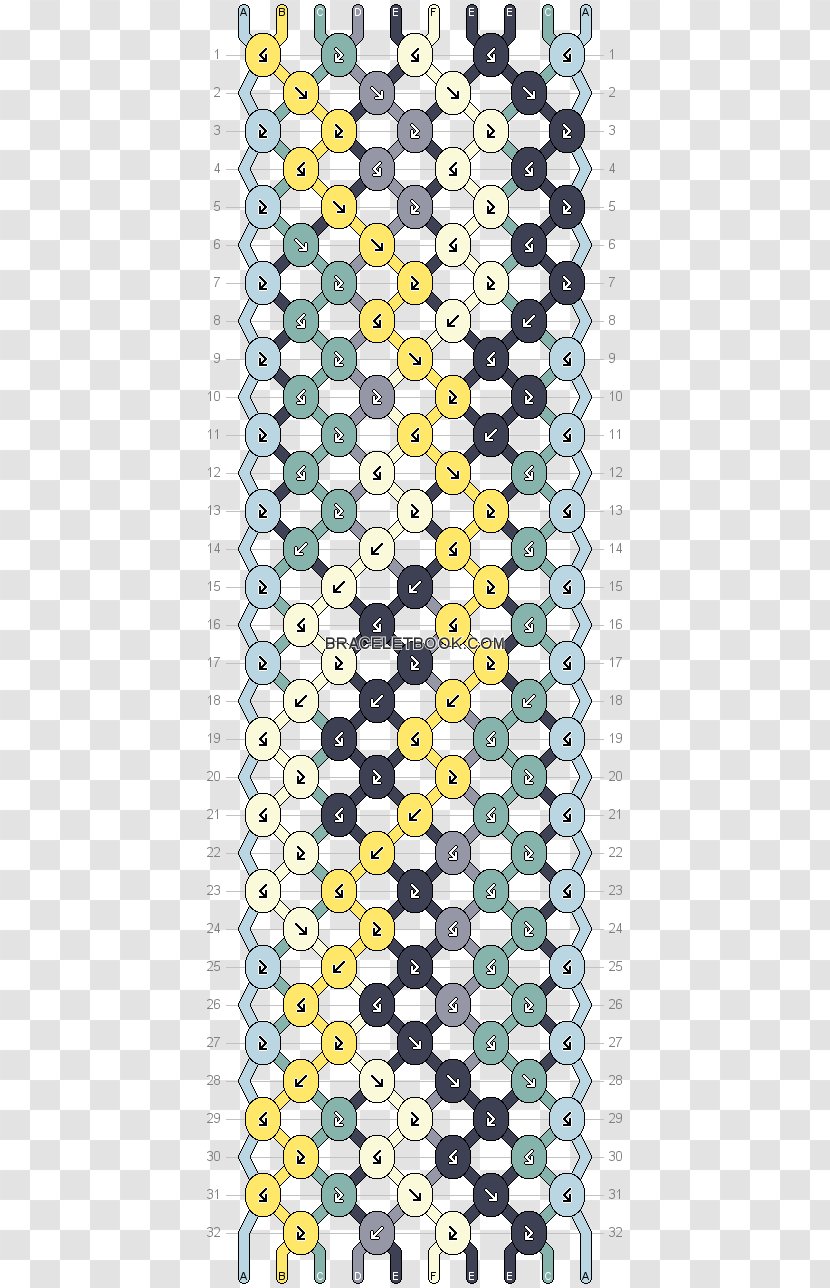 Friendship Bracelet Amazon.com Blue - Pattern Transparent PNG