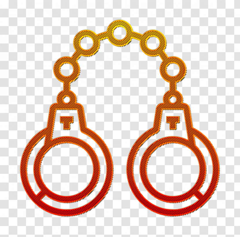 Prision Icon Crime Icon Handcuffs Icon Transparent PNG