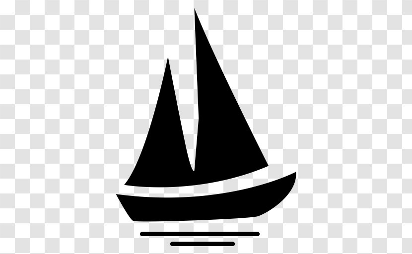 Boat Cartoon - Barge - Blackandwhite Watercraft Transparent PNG