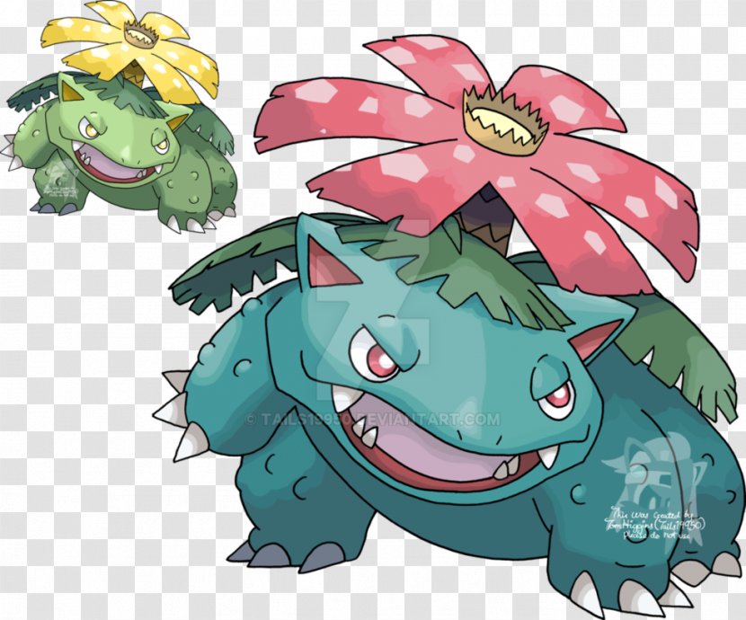 Pokémon X And Y GO FireRed LeafGreen Venusaur Ivysaur - Flower - Pokemon Go Transparent PNG