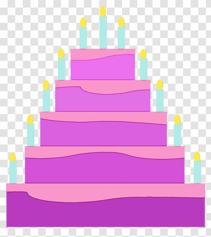 Birthday Cake Drawing - Text - Cuisine Pasteles Transparent PNG