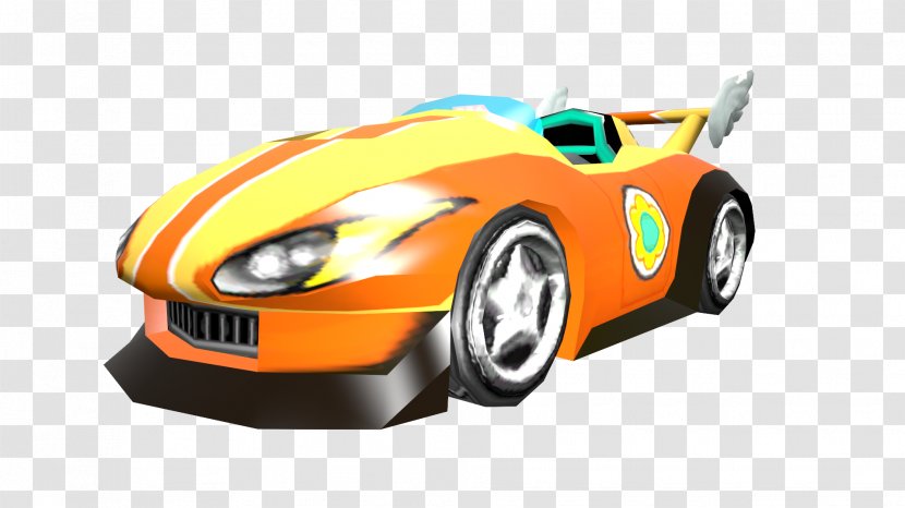 Sports Car Princess Daisy Wikia - Model Transparent PNG