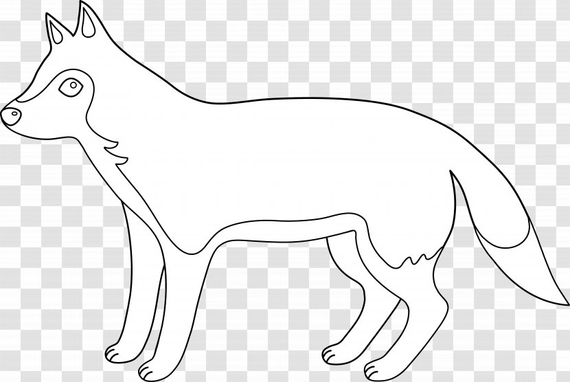 Dog Arctic Wolf Whiskers Drawing Clip Art - Animal Figure - Free Clipart Transparent PNG
