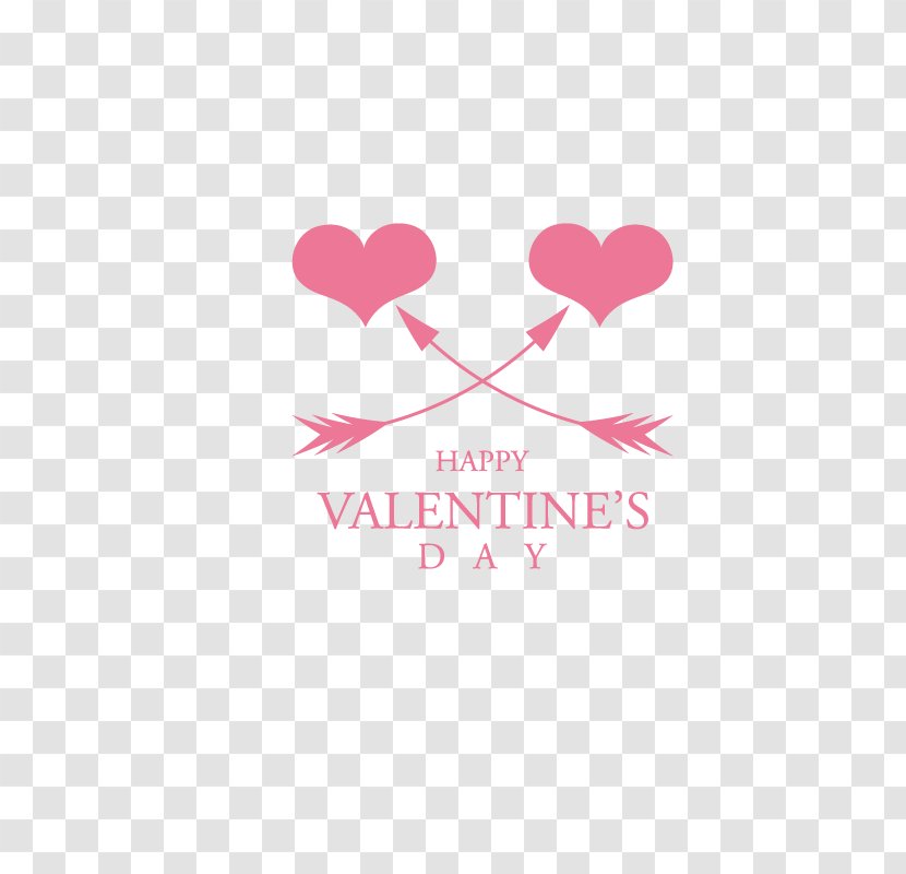 Logo Brand Petal Font - Love - Valentines Day Card Advertising Design Vector Material Transparent PNG