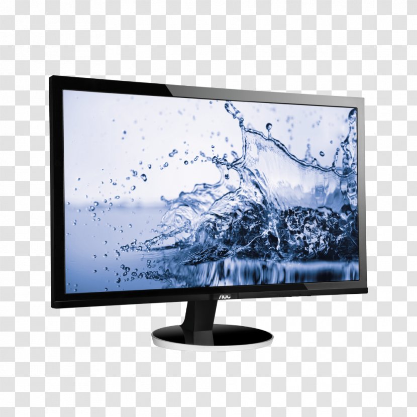 Computer Monitors AOC International Graphics Display Resolution DisplayPort Digital Visual Interface Transparent PNG