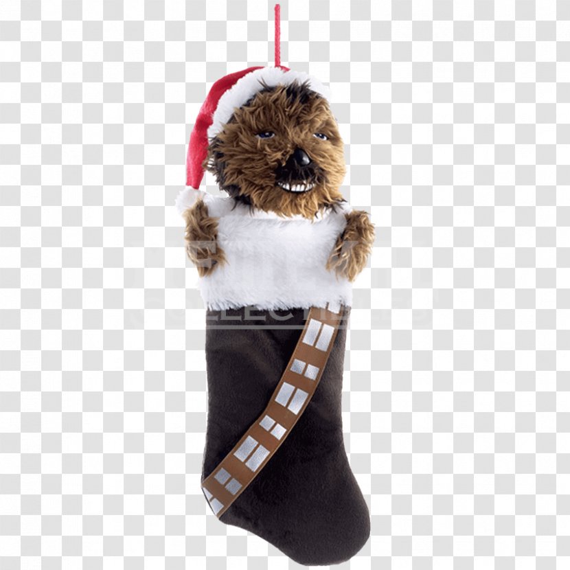 Christmas Ornament Chewbacca Stockings Decoration - Fur Transparent PNG