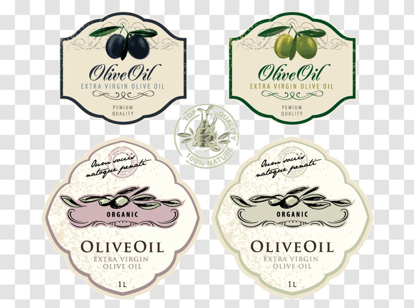 Olive Oil - Label Transparent PNG