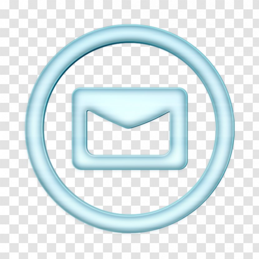 Contact Icon Email Linecon - Message - Smile Neon Transparent PNG