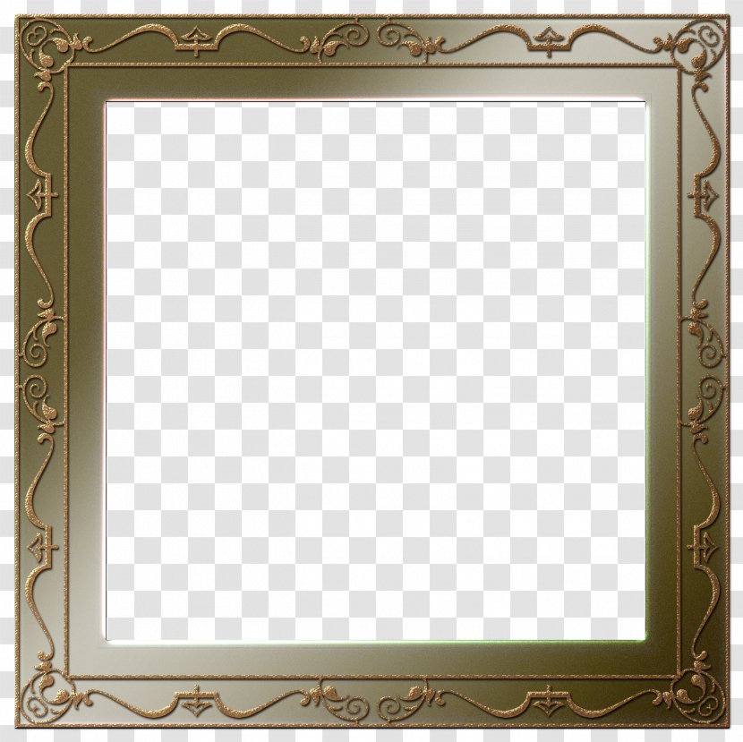 Picture Frames Oil Painting - Square Frame Transparent PNG