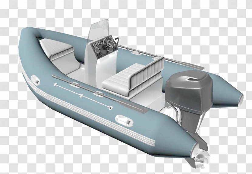 Inflatable Boat Yacht - Chemical Element - Simple Rubber Elements Transparent PNG